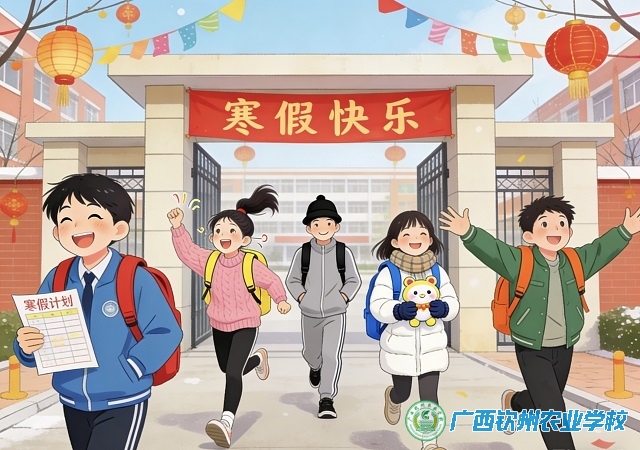 家校共育|寒假心启航，温暖共守护 ——广西钦州农业学校寒假心理健康指南