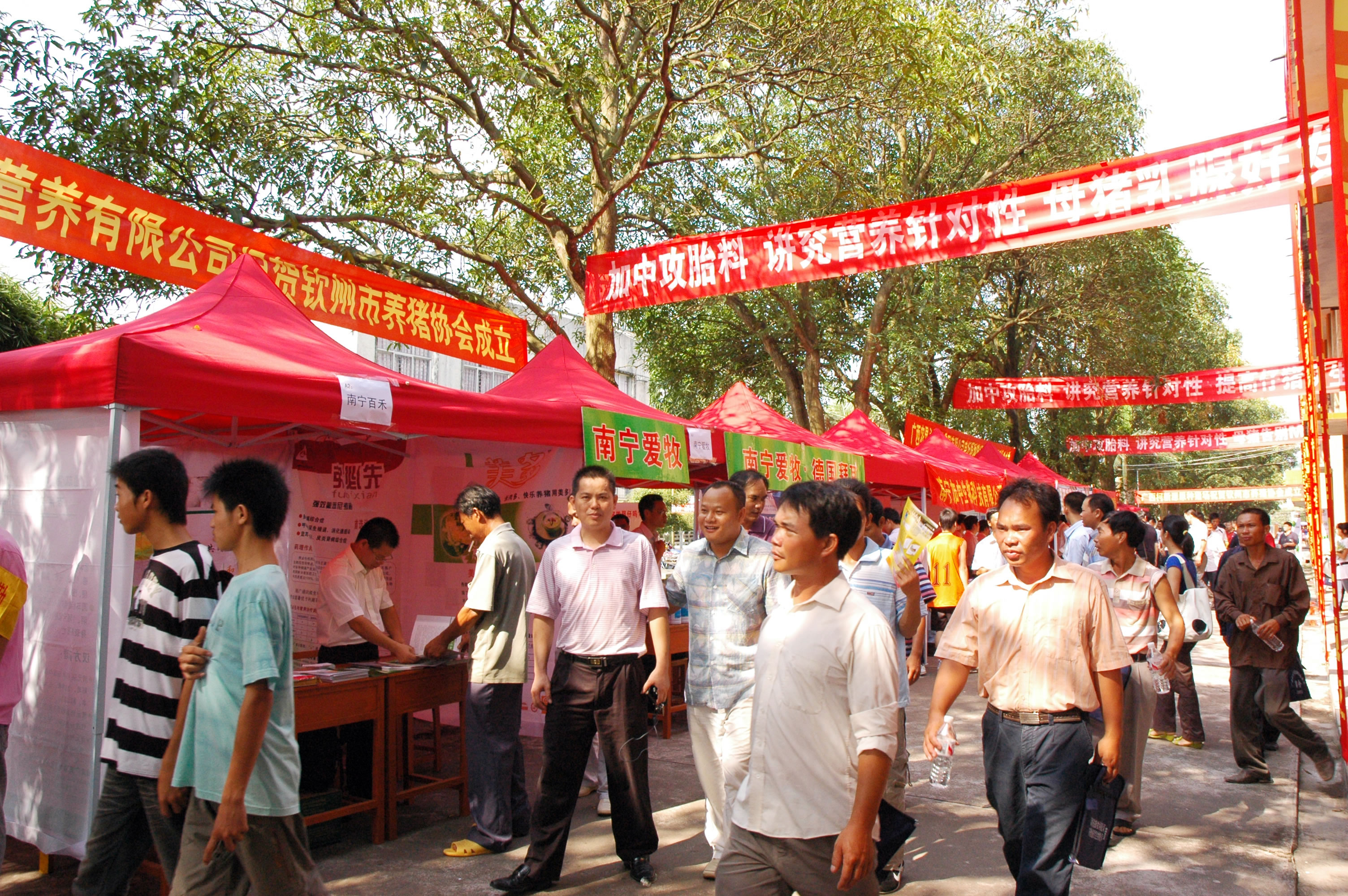 广西钦州市养猪协会、养禽业协会成立大会在我校隆重举行
