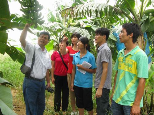 我校农艺101班到海南开展教学实习活动