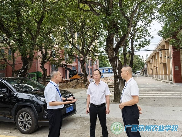 “桦加沙”台风防御安全大检查 织密校园平安防护网