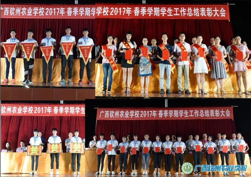 我校召开2017年春季学期学生工作总结表彰大会
