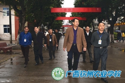 自治区教育厅检查组莅临我校检查指导工作