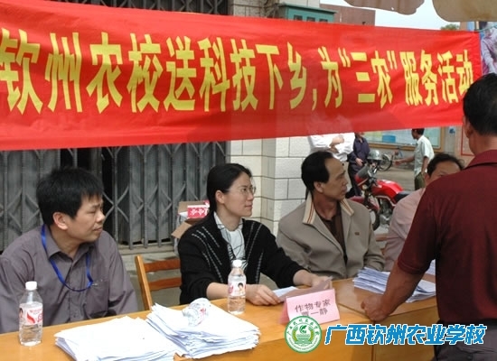 我校开展送科技下乡