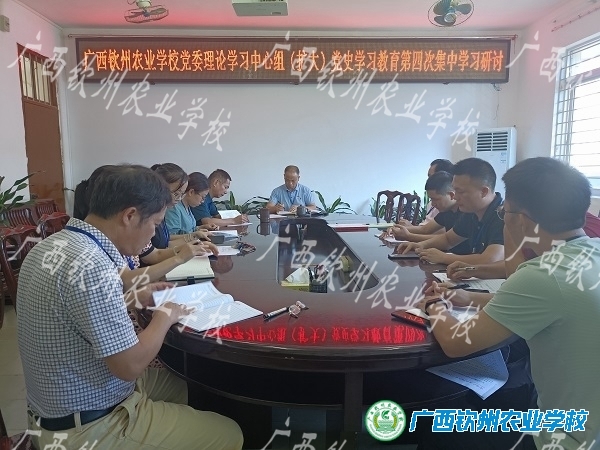 我校党委理论学习中心组（扩大）开展党史学习教育第四次专题集中学习研讨