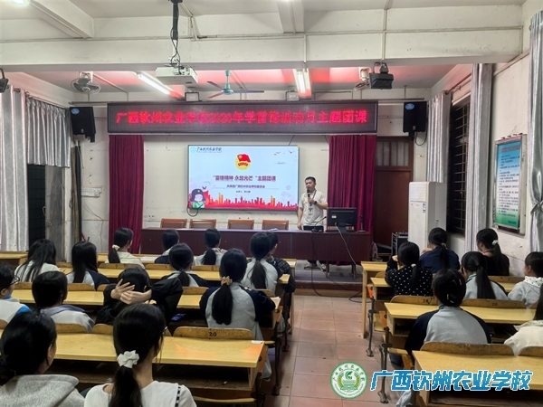 团委组织开展“雷锋精神 永放光芒”主题团课——学雷锋活动月报道（二）