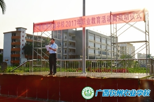 营造职教氛围   彰显办学特色——我校举行2017年职业教育活动周启动仪式