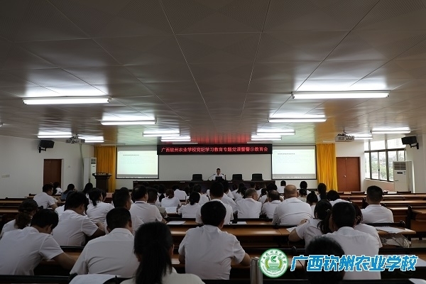 以案为鉴，警钟长鸣——我校召开党纪学习教育警示教育大会