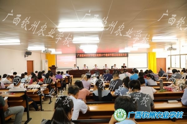赓续百年初心，担当育人使命——我校召开庆祝第37个教师节暨表彰大会