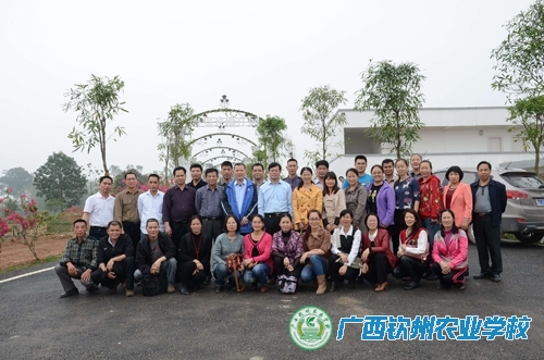 我校组织专业老师到南宁市美丽南方休闲农业示范区参观学习