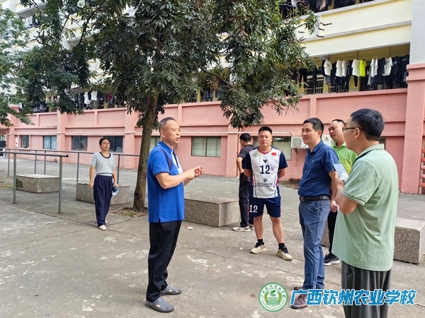 我校积极行动，迎接2024年度健康广西专项考核