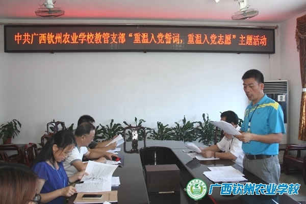 我校各党支部开展“两学一做”主题党日活动