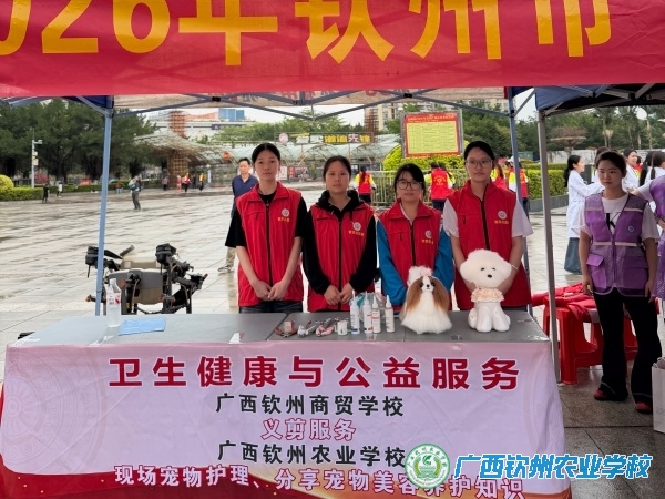 团委组织学生参加钦州市教育系统学雷锋志愿服务活动——学雷锋活动月报道（三）