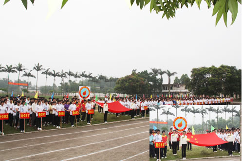 第9届学生田径运动会剪影