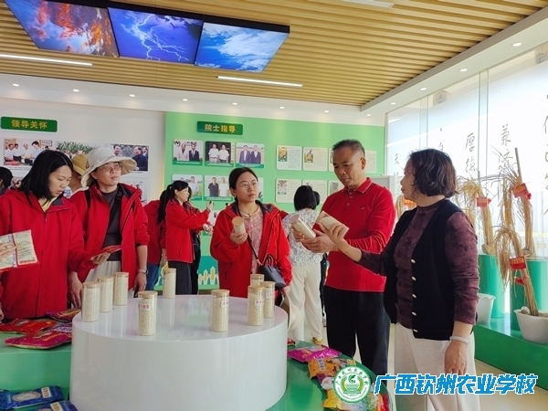 我校组织女职工赴广西兆和农作物科学研究所开展调研活动
