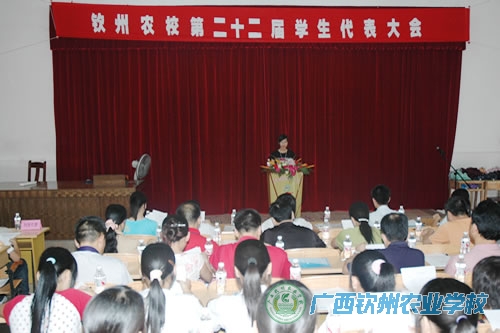 我校第二十二届学生代表大会胜利召开