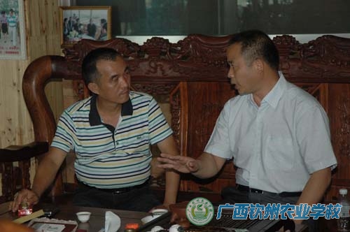 校长伍国樑接受中国台湾TVBS电视台采访