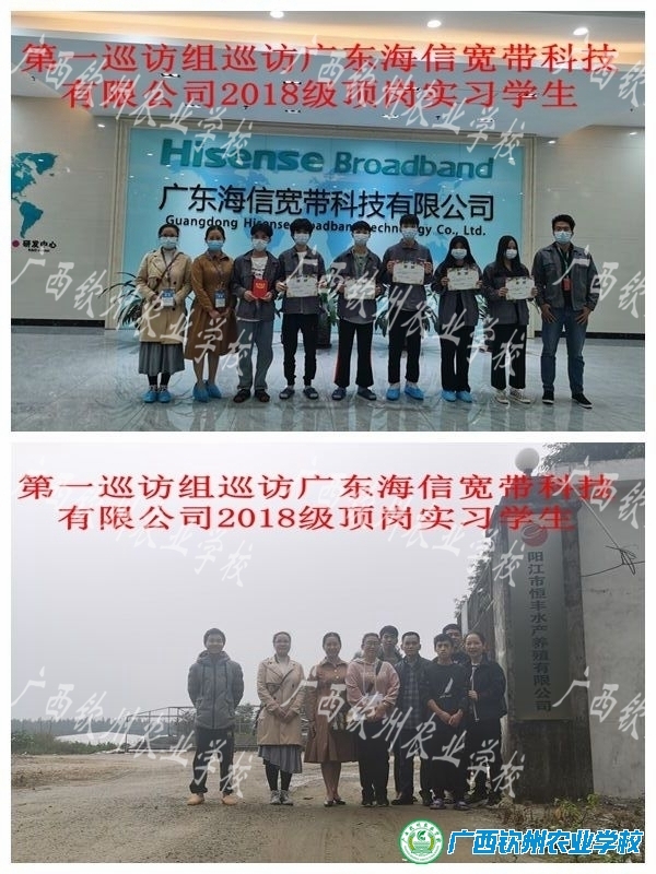 我校对2018级顶岗实习学生开展实习期间巡访工作