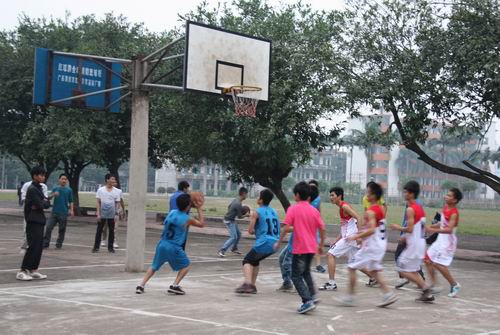 我校2012年秋季学期“青春风采”学生篮球赛落下帷幕