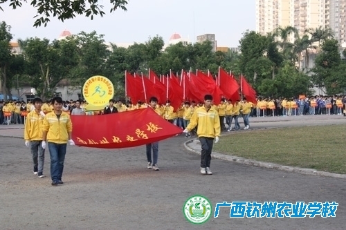 我校举办第十届学生田径运动会