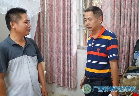 我校领导到天等县连加村开展扶贫工作调研和慰问活动