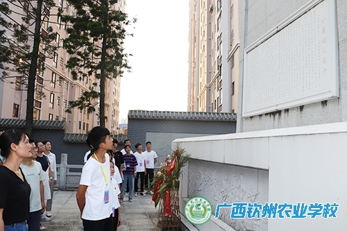 校团委组织开展“致敬英雄不忘初心　缅怀先烈砥砺前行”主题团日活动