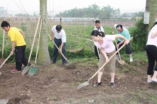 钦农是我家  美化靠大家