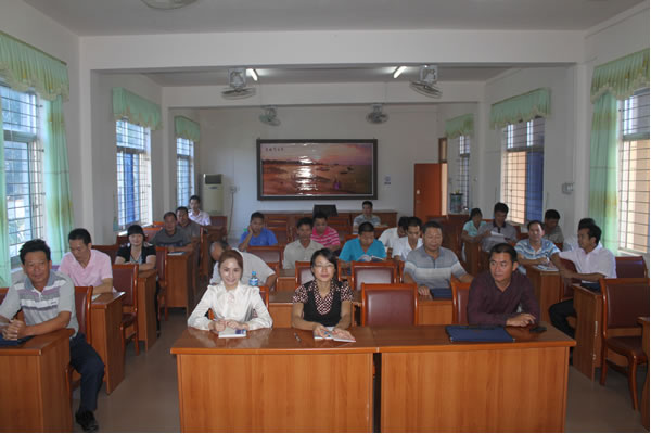 2011年全区农产品经纪人培训(钦州农校培训班）培训活动剪影