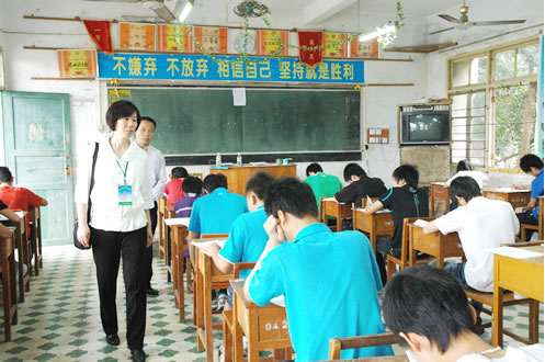 我校开展学生职业技能鉴定工作