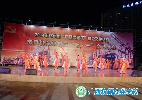 我校参加钦州市直机关单位庆“七•一”文艺晚会